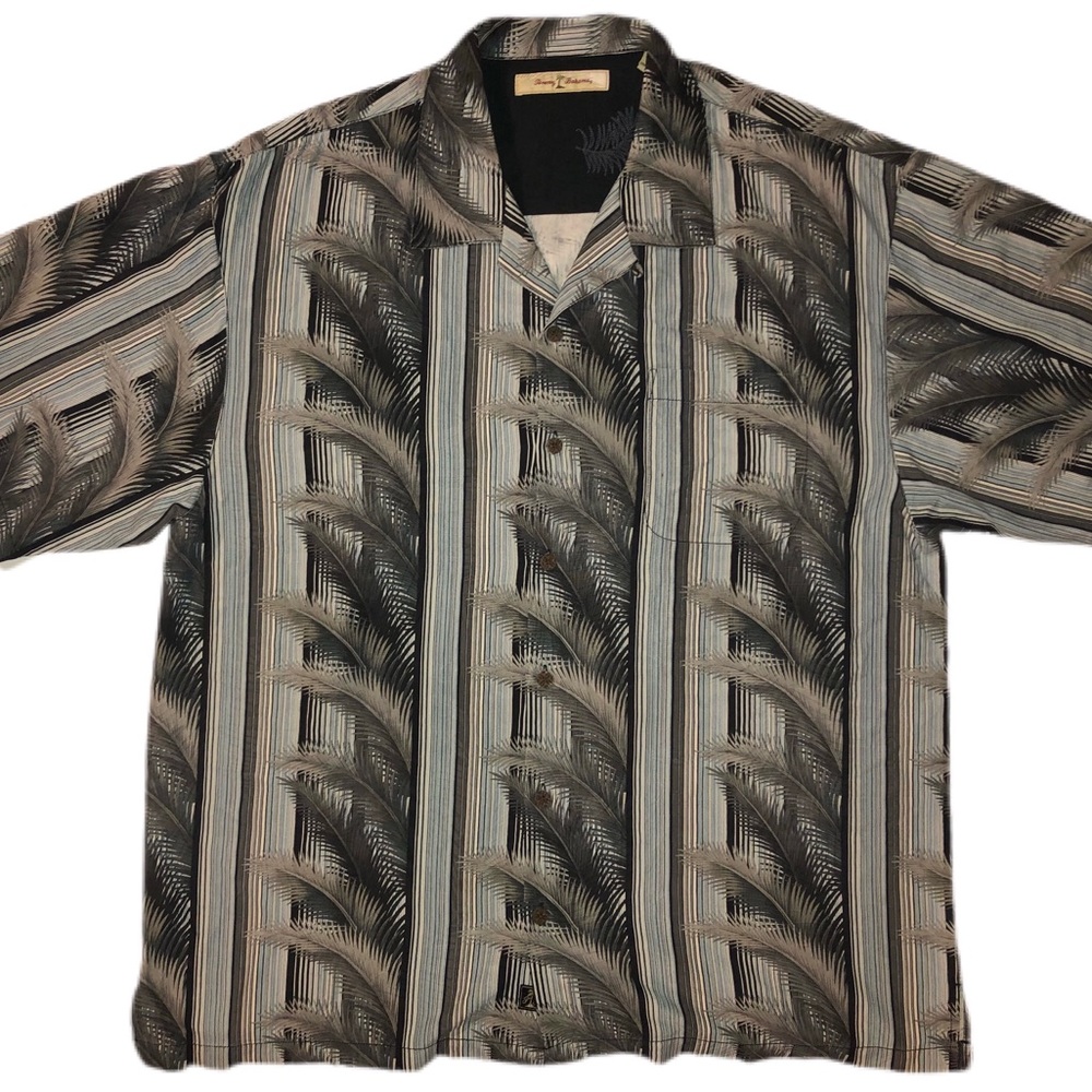 Tommy Bahama Men’s Silk Floral Button Down Shirt